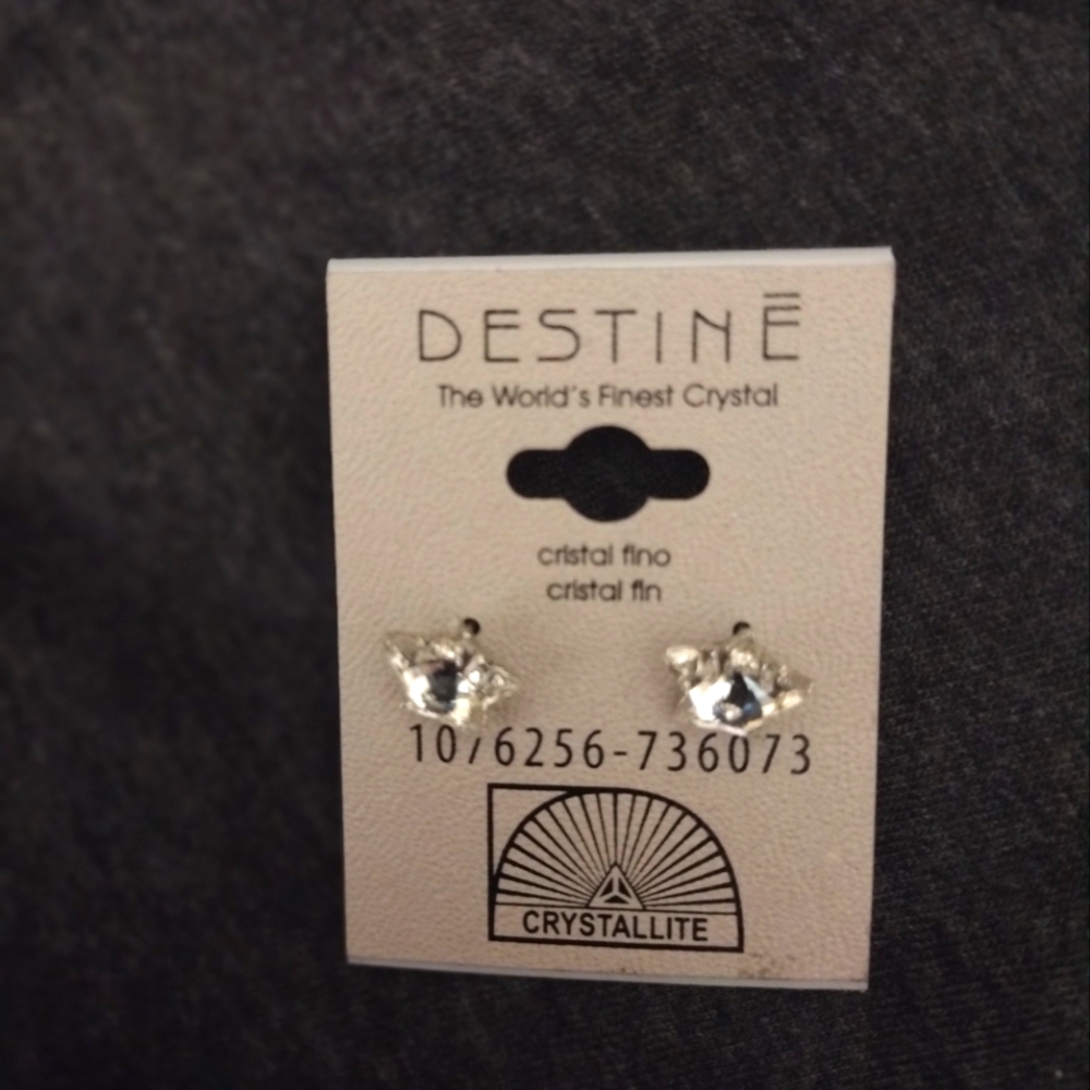 Star Studded Pierced Earrings